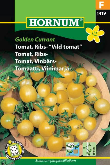 Tomat, Ribs-,Vild tomat Golden Cur