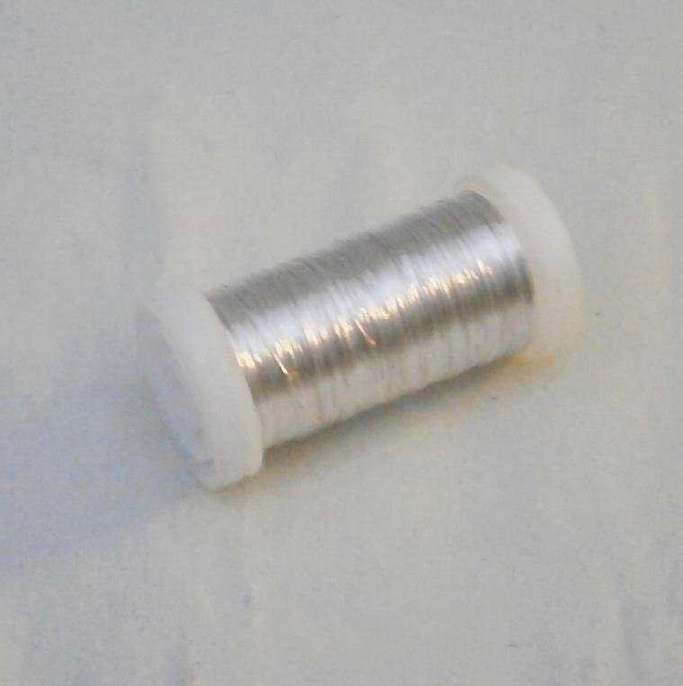 Myrtetråd 0,30mm spole Sølv 