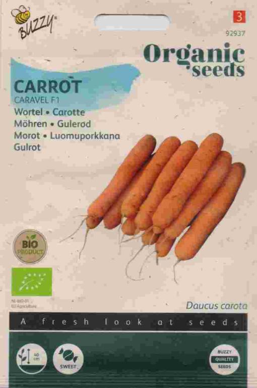 Buzzy Økologisk Carrot Caravel F1 92937