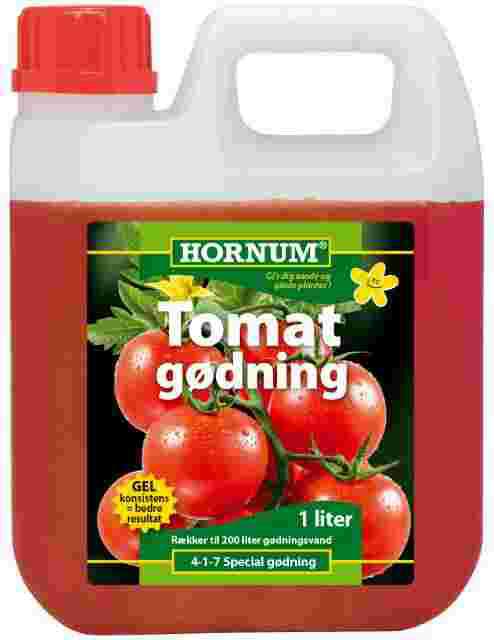 Hornum Næring tomatgødning. 4-1 -7 1 l