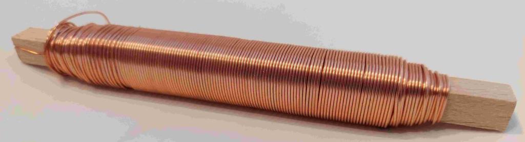 Vindseltråd Kobber belagt 0,65 mm 100 G.