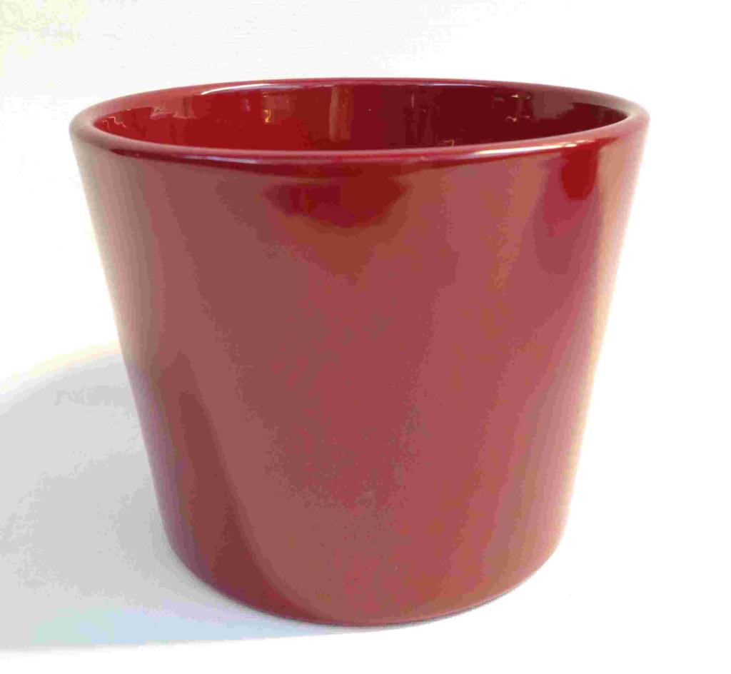 Basic rund potte 11,5D 9H rød