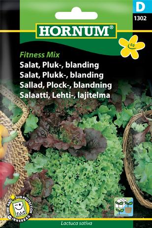 Salat, Pluk-, blanding, Fitness Mix