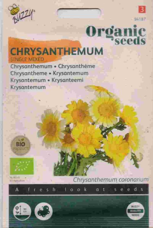 Buzzy Økologisk Chrysanthemum single flo