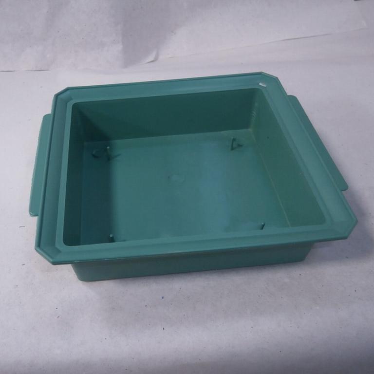 Plastskål 12,5x13 cm grøn