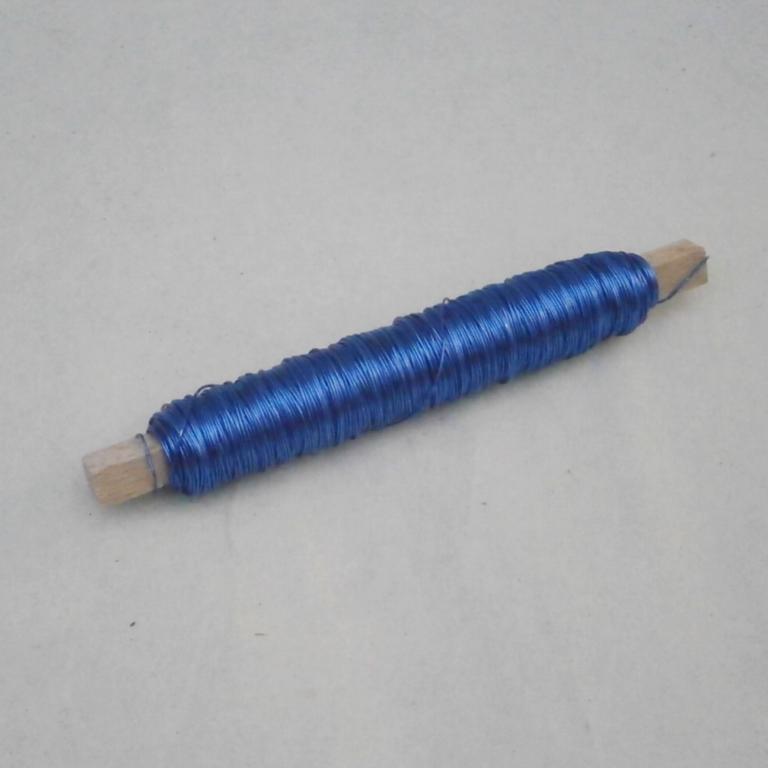 Vindseltråd 0,50mm50m Blå 