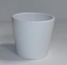 Pilo pot white D13 H10 - 12C