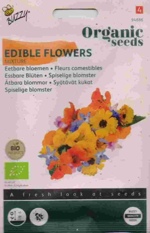 Buzzy Økologisk Edible flowers mixture 9