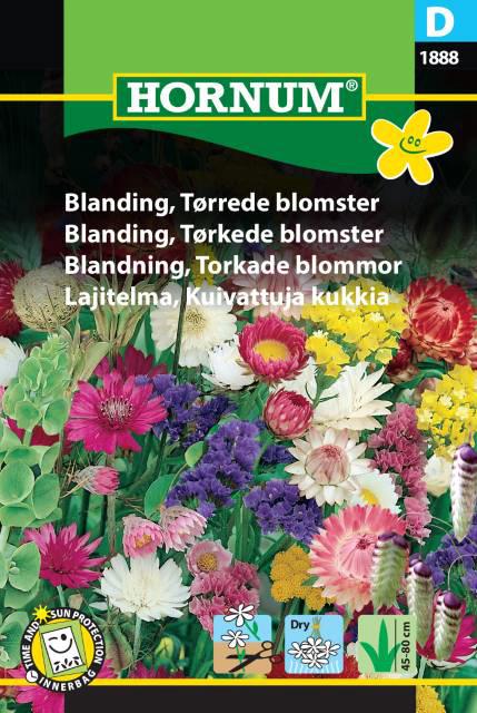Blanding, Tørrede blomster,
