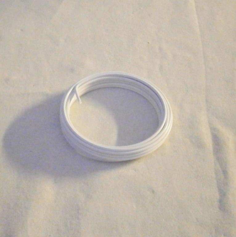 Bonsai Tråd 2mm. 3m Hvid 