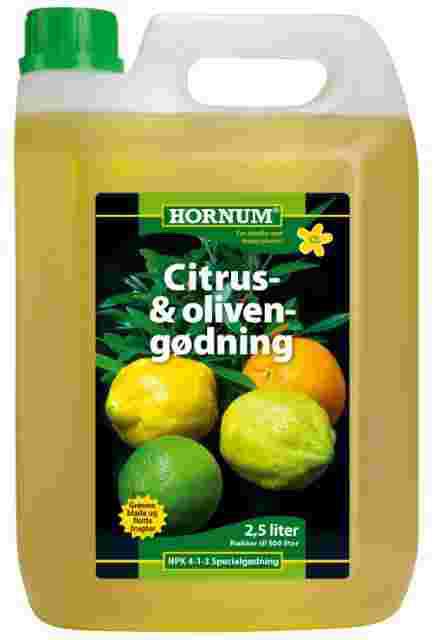 Citrus gødning 2,5 l Hornum