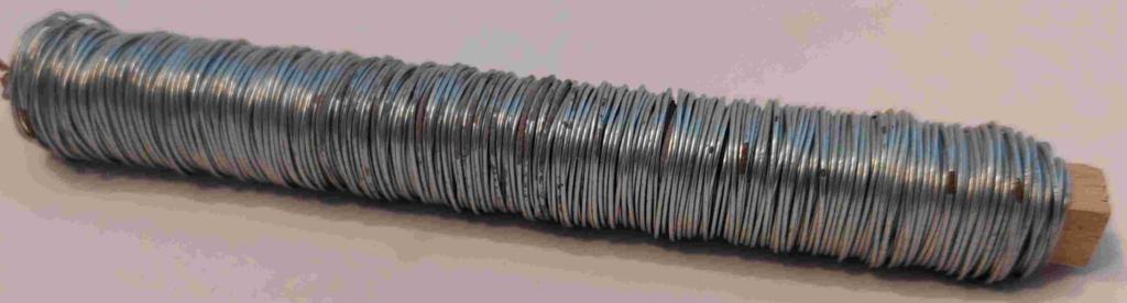 Vindseltråd Zink belagt 0,65 mm 100 G.