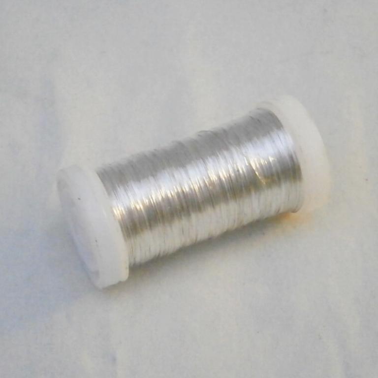Myrtetråd- 0,30mm 160m Sølv 