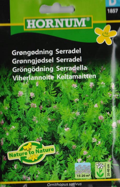 Grøngødning Serradel,