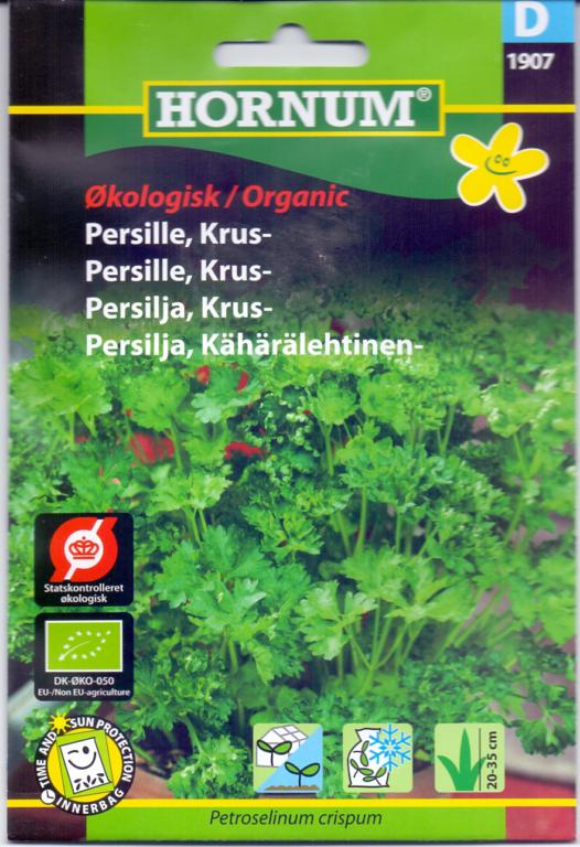 Økologisk Persille, Krus-, Grüne Perle