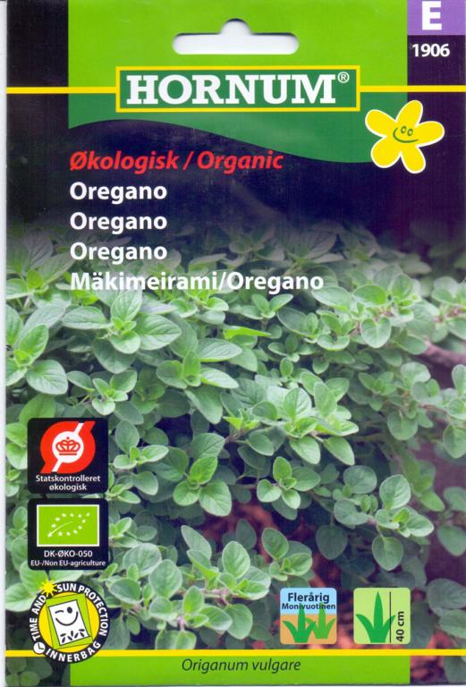 Økologisk Oregano,