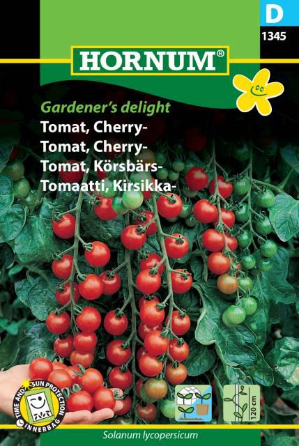 Tomat, Cherry-, Gardener’s delight