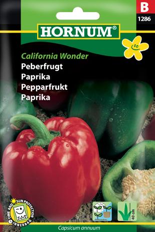 Peberfrugt, California Wonder