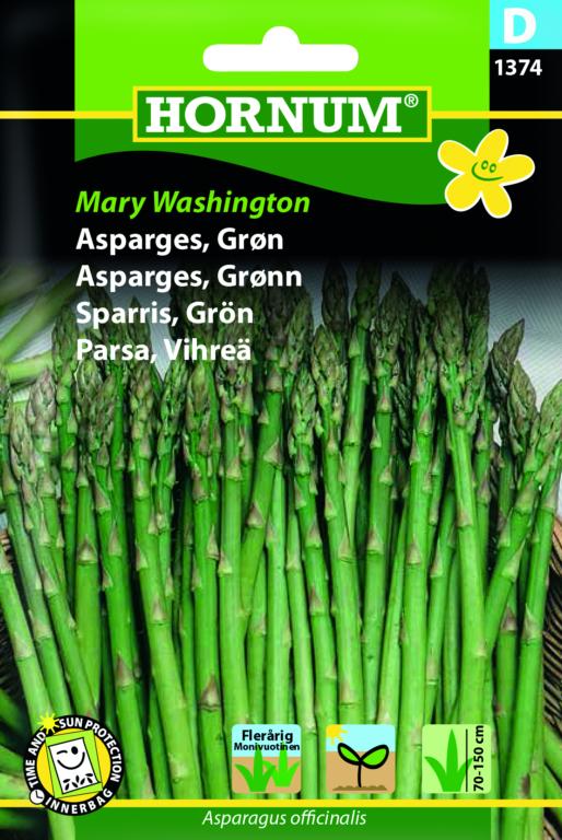 Asparges, Grøn, Mary Washington (D)
